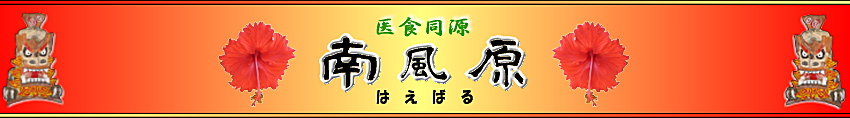 沖縄料理　医食同源　南風原